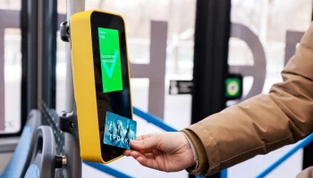 Более 1,8 миллиона бесплатных пересадок совершили пассажиры на наземном транспорте зимой