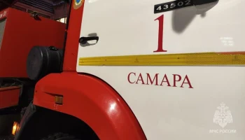 Шесть частных домов загорелись в Самарской области