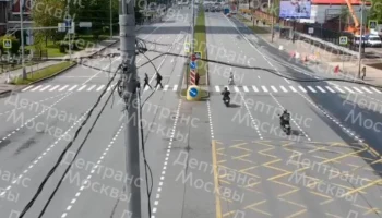 Мотоциклист насмерть сбил пешехода на юго-западе Москвы