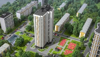 В районе Хорошево-Мневники возводят четыре жилых комплекса по программе реновации