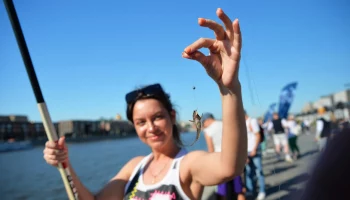 В выходные гостей фестиваля &laquo;Москва &mdash; на волне. Рыбная неделя&raquo; ждут увлекательные активности на воде