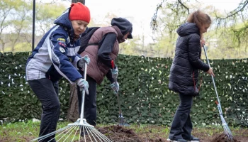 В музее &laquo;Г.О.Р.А.&raquo; состоялся общегородской субботник с участием волонтеров