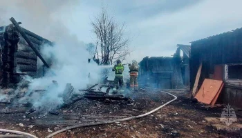 Площадь пожара в Красноярске выросла до тысячи кв метров