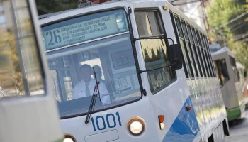 Парад исторических трамваев стартовал в Москве