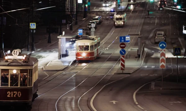Генеральная репетиция парада трамваев прошла в Москве