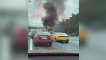 Авария произошла на 80-м километре МКАД