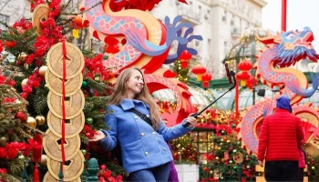 Около 1,5 млн человек посетили фестиваль "Китайский Новый год в Москве"