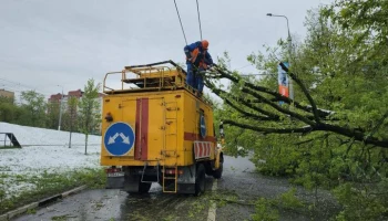 Губернатор Воробьев: последствия циклона на дорогах Подмосковья устранят до конца дня