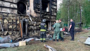 Двое детей погибли при пожаре в частном доме в Чехове