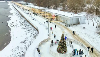 Собянин: в "Коломенском" работает один из самых протяженных катков в России