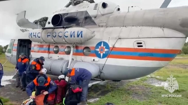 Тела 17 человек найдены на месте крушения вертолета Ми-8 на Камчатке Тела 17 человек найдены на месте крушения вертолета Ми-8 на Камчатке