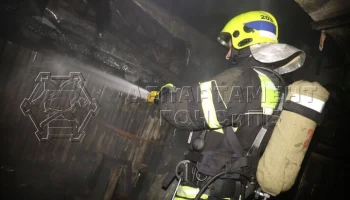 Пожар на Азовской улице в Москве ликвидирован