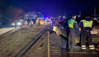 Двое несовершеннолетних пострадали в ДТП с участием автобуса в Подмосковье