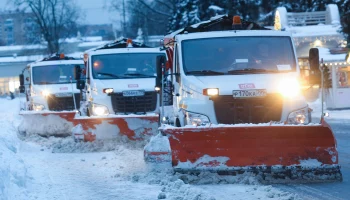 Городские службы Москвы переведены на усиленный режим работы из-за снегопада
