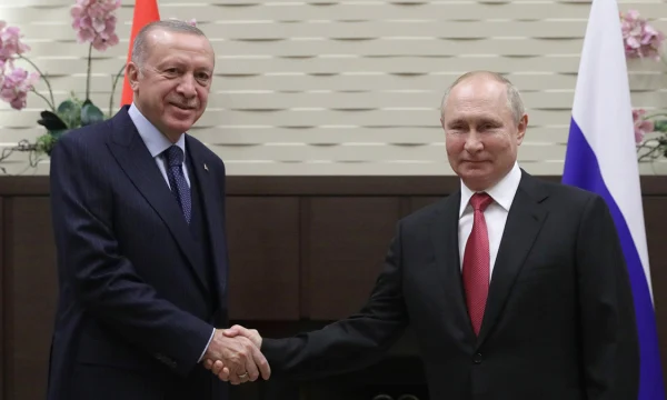 Путин и Эрдоган поговорили о важности обеспечения безопасности в Черном море