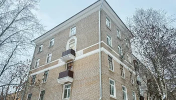 В районе Головинский привели в порядок дом 1955 года постройки