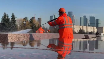 Началась промывка фонтанного комплекса &laquo;Годы войны&raquo; на Поклонной горе