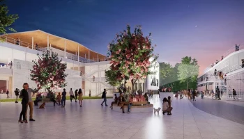 Павильоны и причалы появятся на Пушкинской набережной в Парке Горького