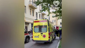 Дети пострадали в пожаре на Ленинском проспекте