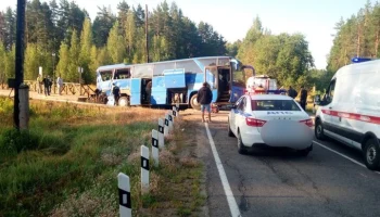 Число пострадавших в ДТП с автобусом и поездом в Ленобласти выросло до 16