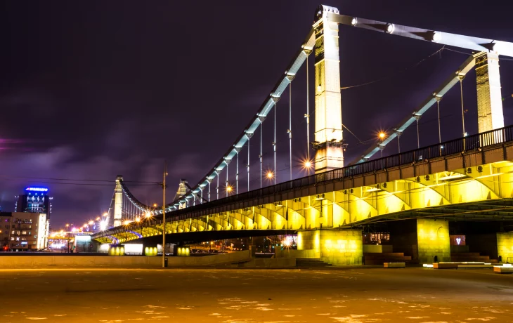 Крымский мост Москва
