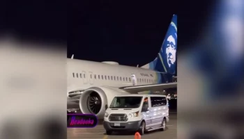 Самолет экстренно сел в Портленде из-за вылетевшего иллюминатора &ndash; СМИ