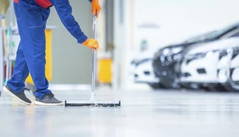 Поддержание чистоты в автосервисе &ndash; как это работает?