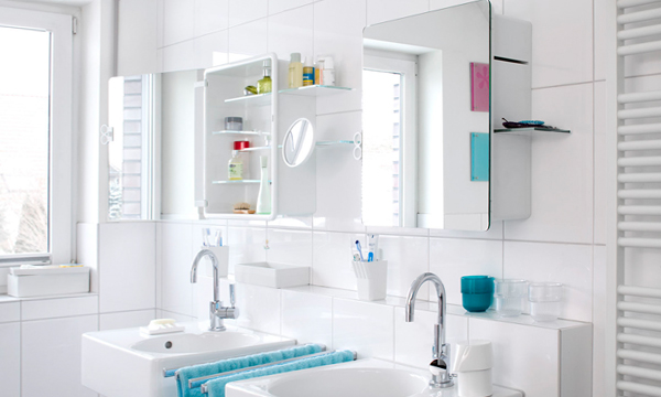 Мебель Икеа для ванной (шкафчик с зеркалом) &ndash; 2