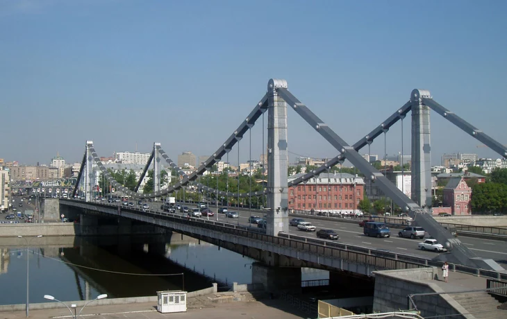 Крымский мост Москва 1