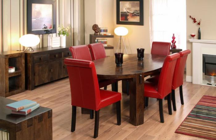 Овальная&nbsp;форма обеденного стола - 2