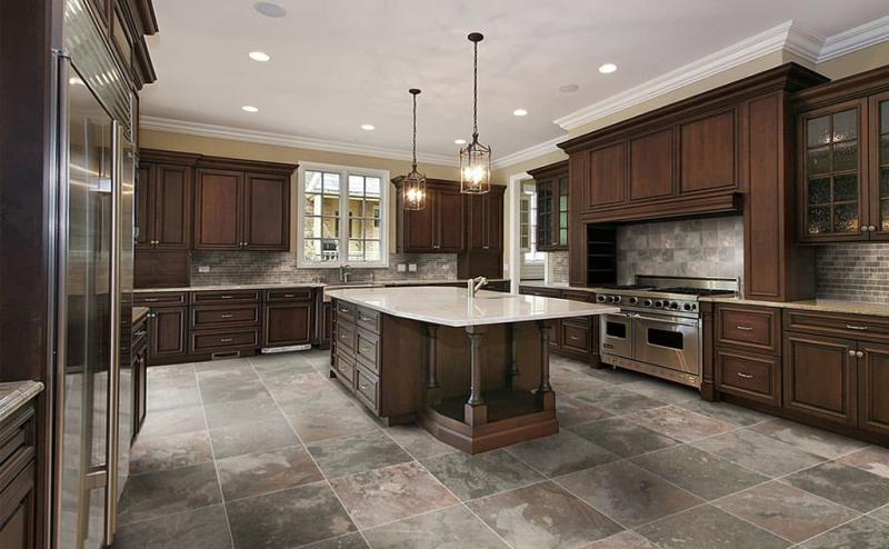 Каменная плитка для кухни 2