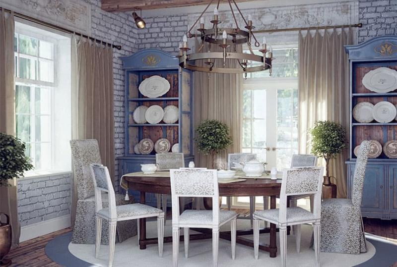 кухонные обои прованс 16