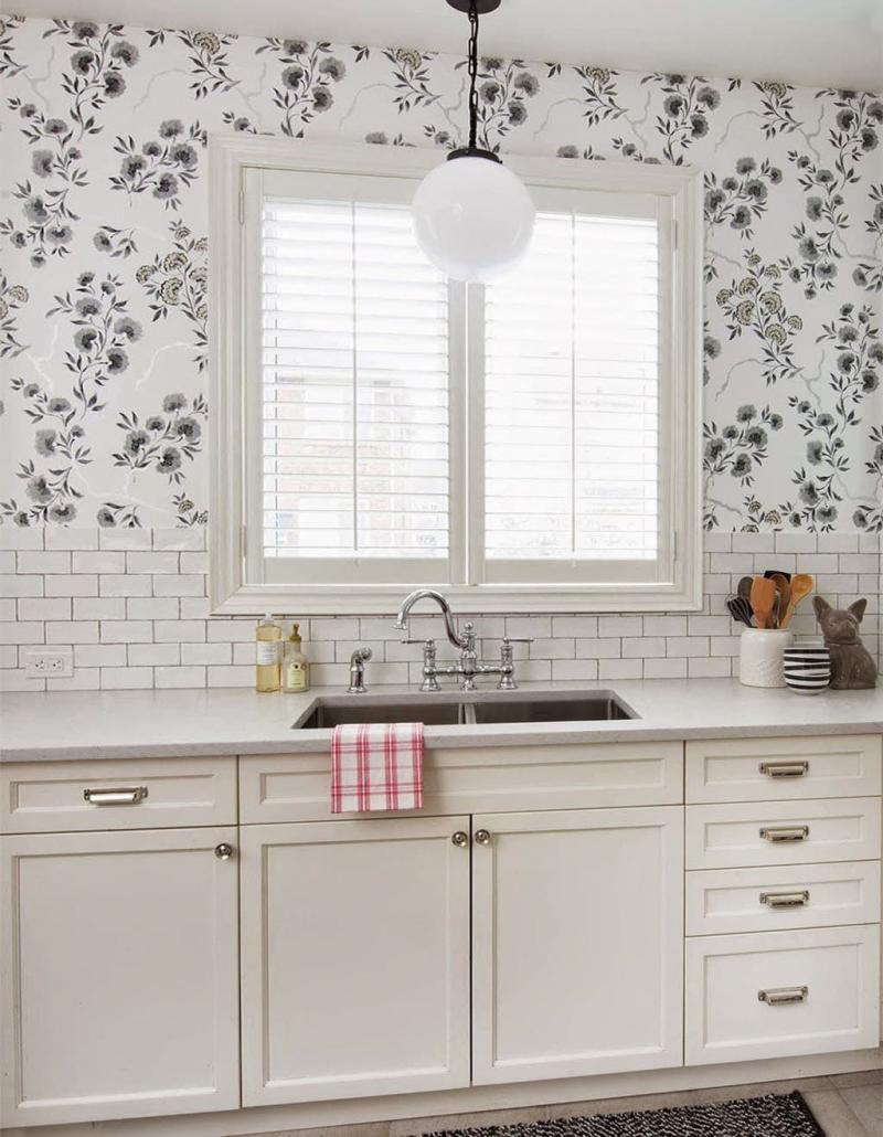 кухонные обои белая гамма 6 1