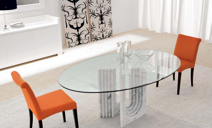 Овальная&nbsp;форма обеденного стола - 4