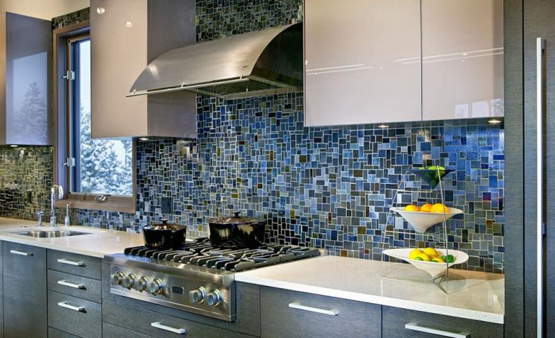 Укладка плитки мозаикой 3