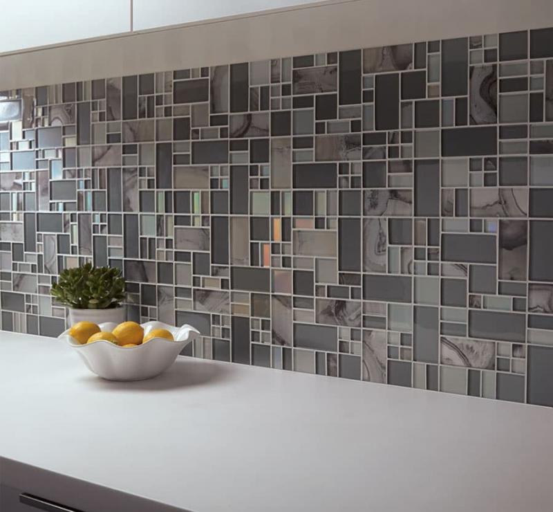 Укладка плитки мозаикой 7