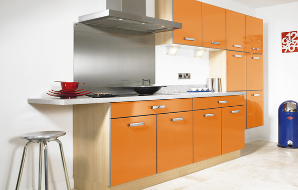 Кухня в желтых тонах-3