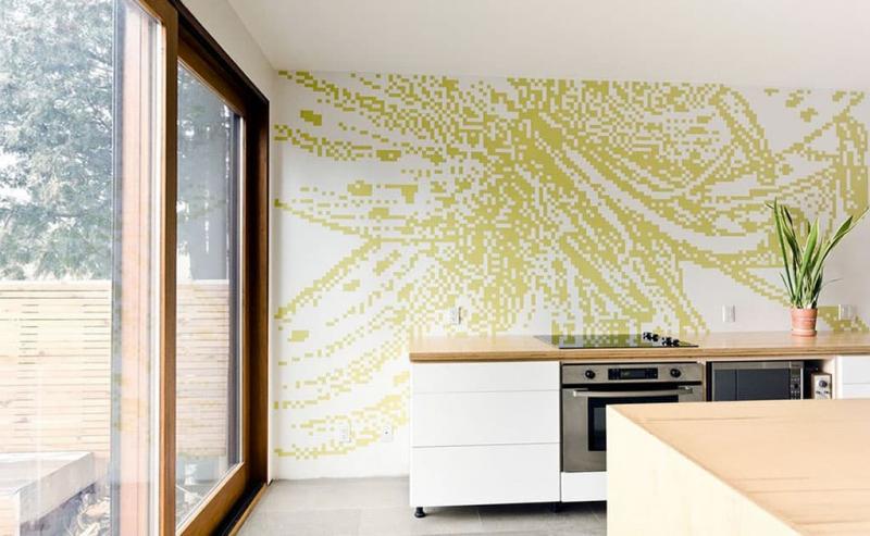 кухонные обои минимализм 14 1