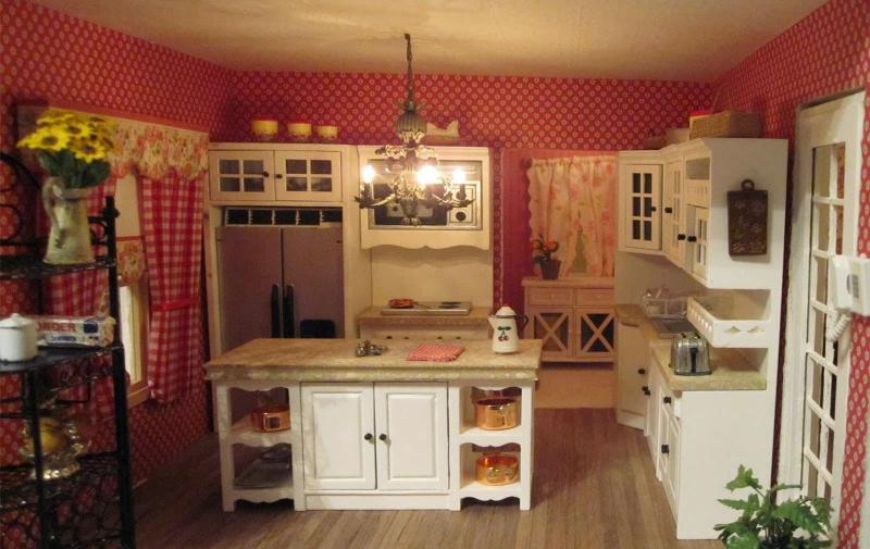 Обои для кухни фото в стиле прованс