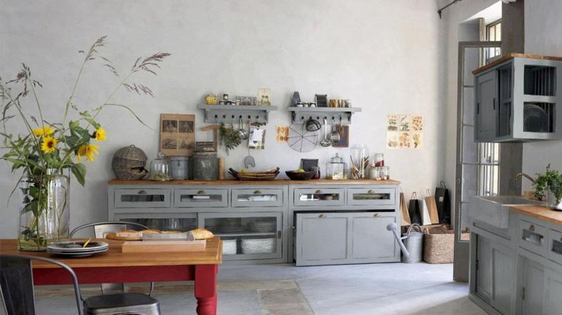 кухонные обои прованс 15