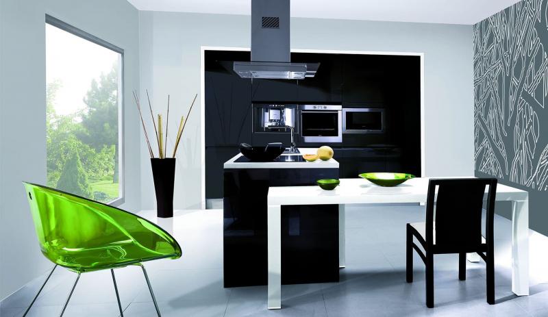 кухонные обои минимализм 5