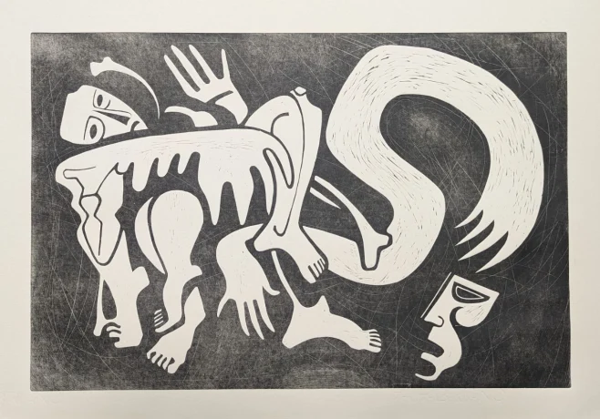 Офорт и линогравюра: в чем разница, особенности техник и процесс создания гравюр