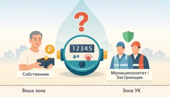 За чей счёт меняются счётчики воды в квартире