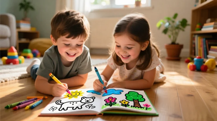 Маленькая леди и большой мир творчества: как простые раскраски формируют вкус и характер девочки