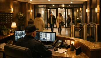 Пост охраны в ЖК. Консьерж или охранник - что предлагают современные ЧОПы?