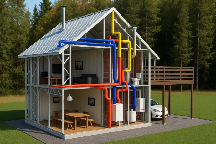 Свежий воздух в вашем доме: все о монтаже системы вентиляции