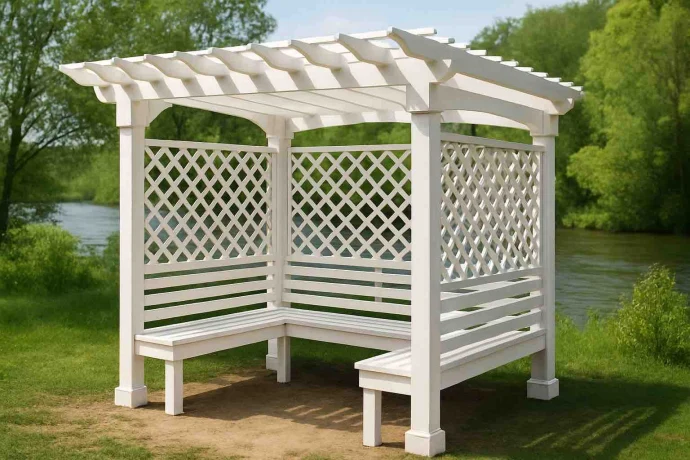 Беседки для дачи из дерева: стиль, комфорт и гармония с природой