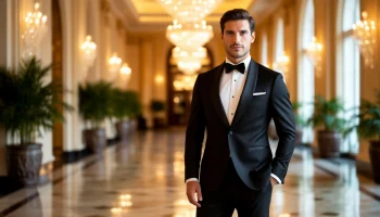 Прокат смокингов и мужских костюмов: элегантность без лишних затрат