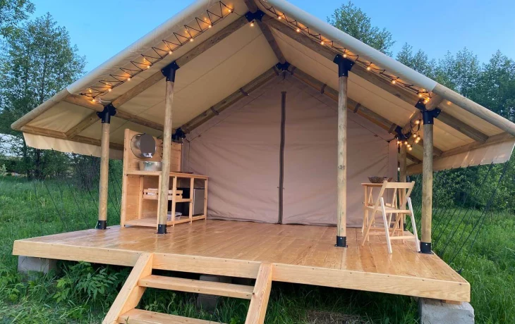 Глэмпинг "Просто COSMOS": отдых на природе прямо рядом с городом