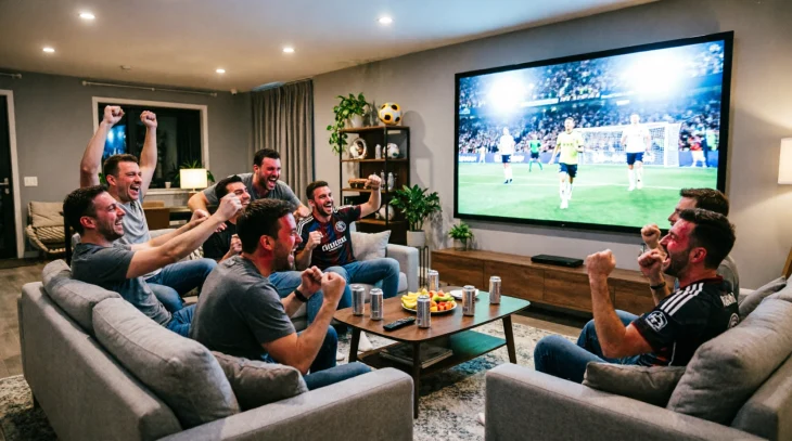 Телевизионные трансляции футбольных матчей: Лига чемпионов УЕФА на экранах страны